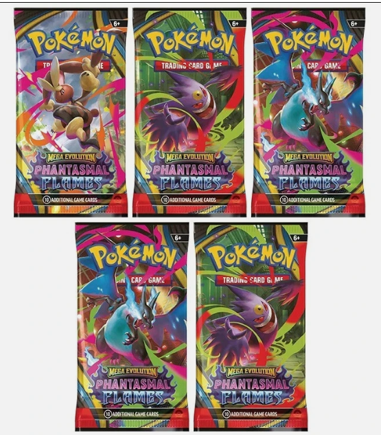 Phantasmal Flames 5X Booster Packs - ME02